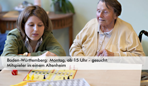 Ehrenamt Vorlesen im Pflegeheim