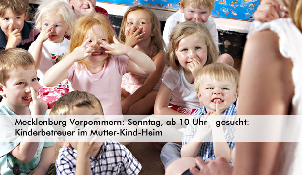 Mutter und Kinderheime suchen Helfer im Ehrenamt